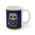 Cat Mug - Harry Potter Ravenclaw Wizard Kitty Gift