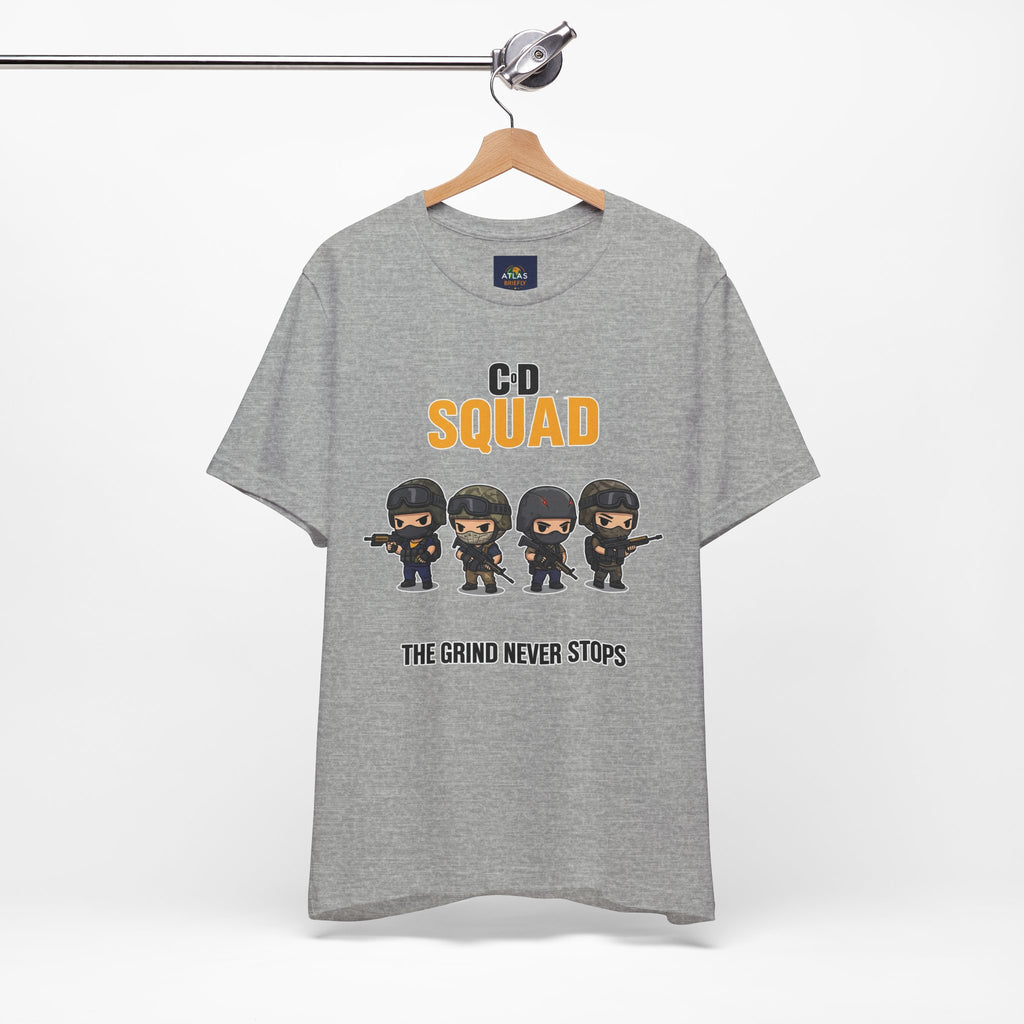 CoD Squad Tee for Gamers: The Grind Never Stops