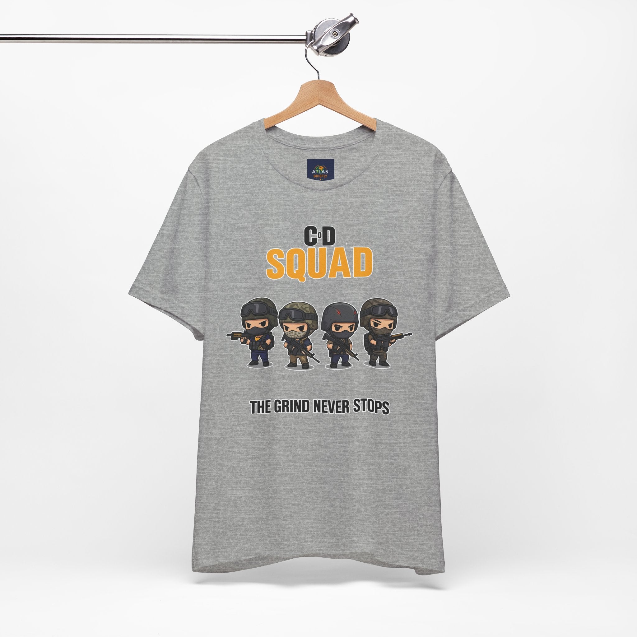 CoD Squad Tee for Gamers: The Grind Never Stops