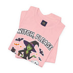 Witch Please Halloween T-Shirt - Sassy Witch Tee with Pumpkin Design | Funny Halloween Shirt - Atlas Briefly