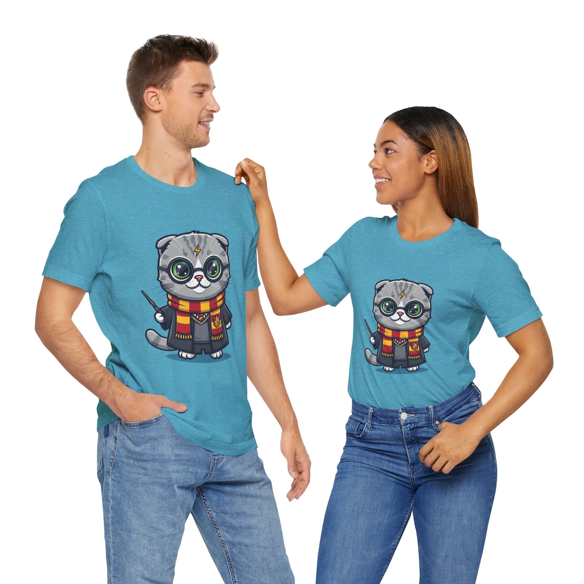 Griffinclaw Harry Potter T-Shirt - Funny Wizarding World Tee | Cute Potter Cat Gift - Atlas Briefly