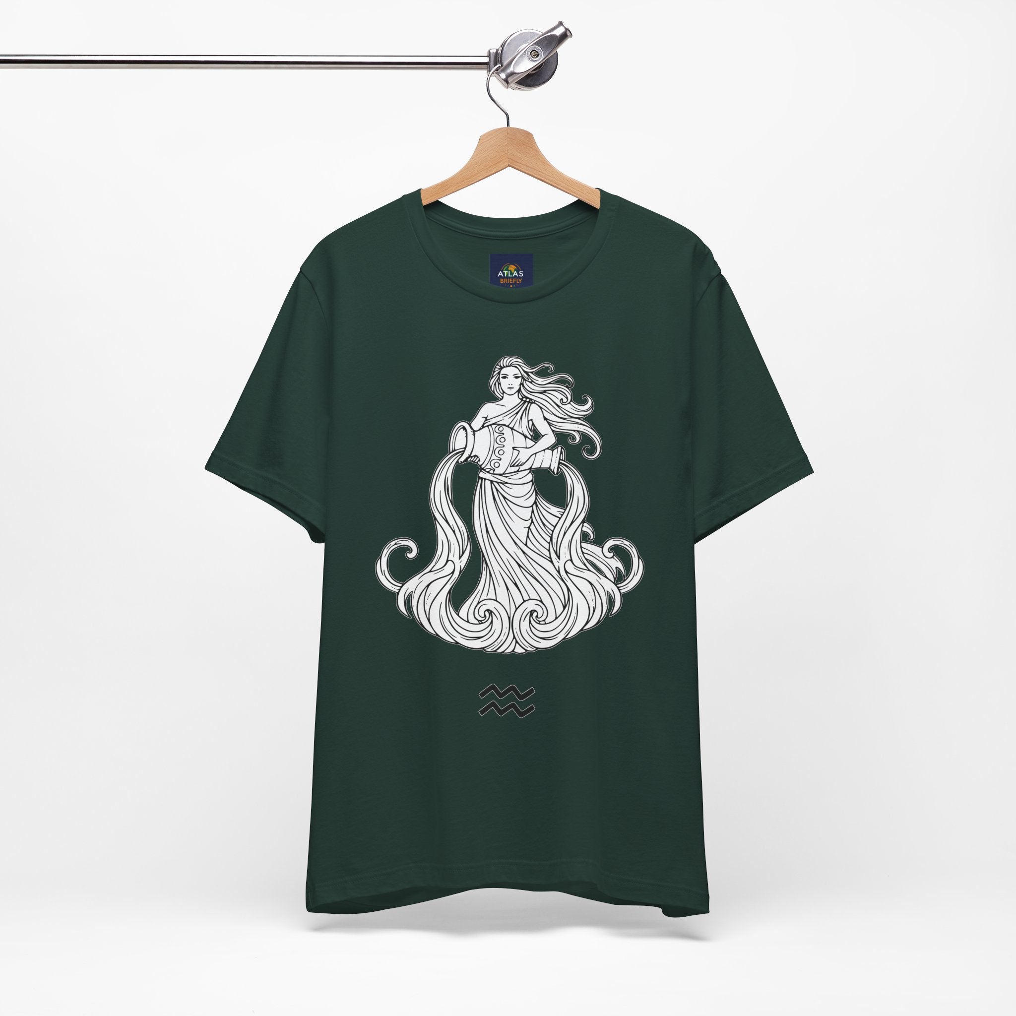 Aquarius Zodiac Tee - Unisex Astrology T-Shirt for Trendy Style