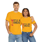 "We'll Be Coming '26" Scotland World Cup T-Shirt | Premium Tartan Army Fan Gear