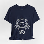 Cancer Horoscope T-Shirt - Stylish Astrology Tee for Cancer Zodiac Sign
