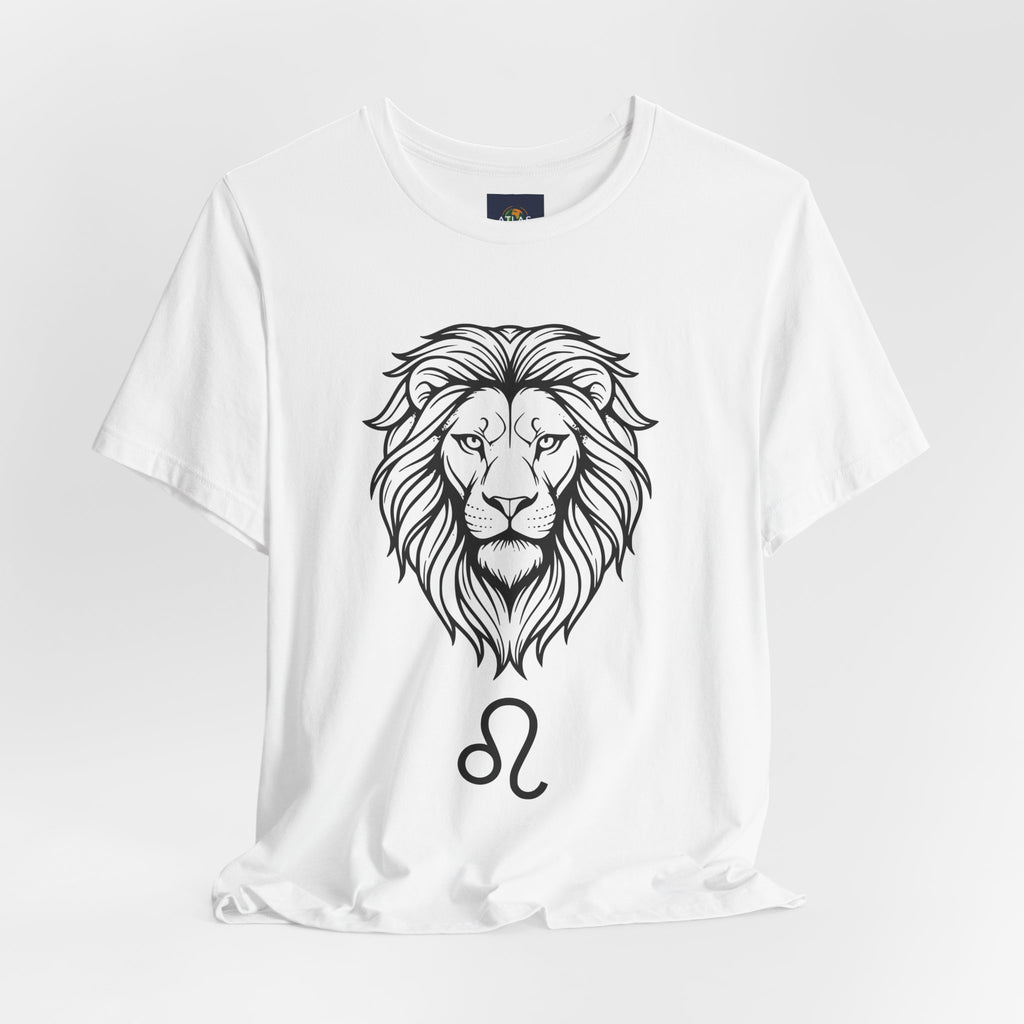 Leo Zodiac T-shirt- Black & White Leo unisex Shirt