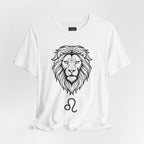 Leo Zodiac T-shirt- Black & White Leo unisex Shirt