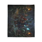 Surrounded in the Dungeon - Fleece Throw