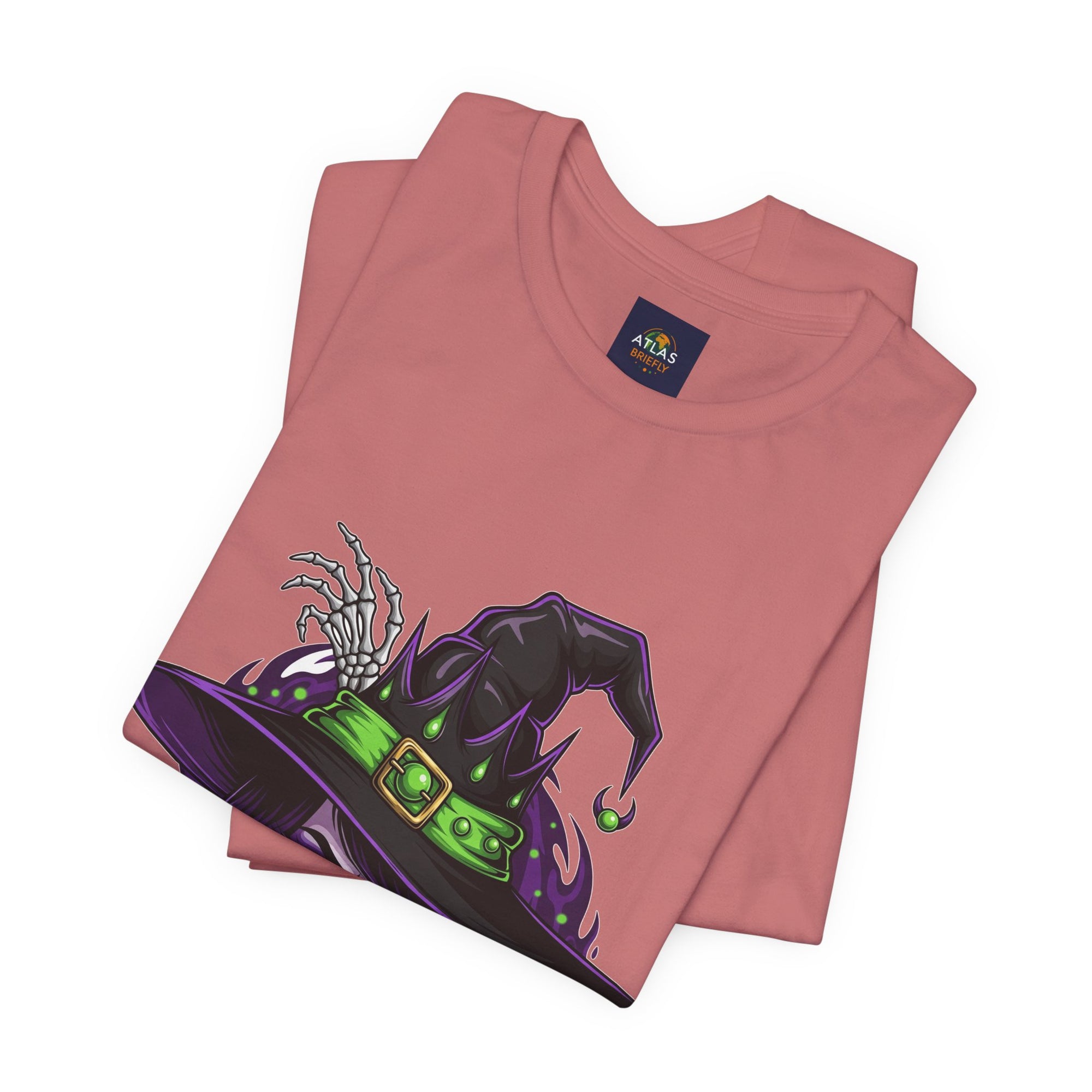 Resting Witch Face Halloween T-Shirt - Funny Witch Tee for Women & Men | Halloween Graphic Shirt - Atlas Briefly