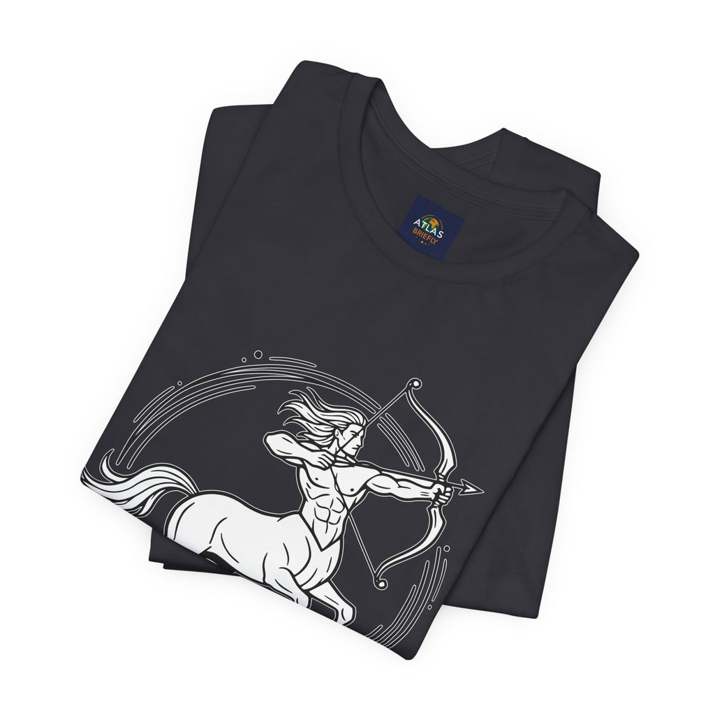Sagittarius Zodiac Tee for Unisex Wear