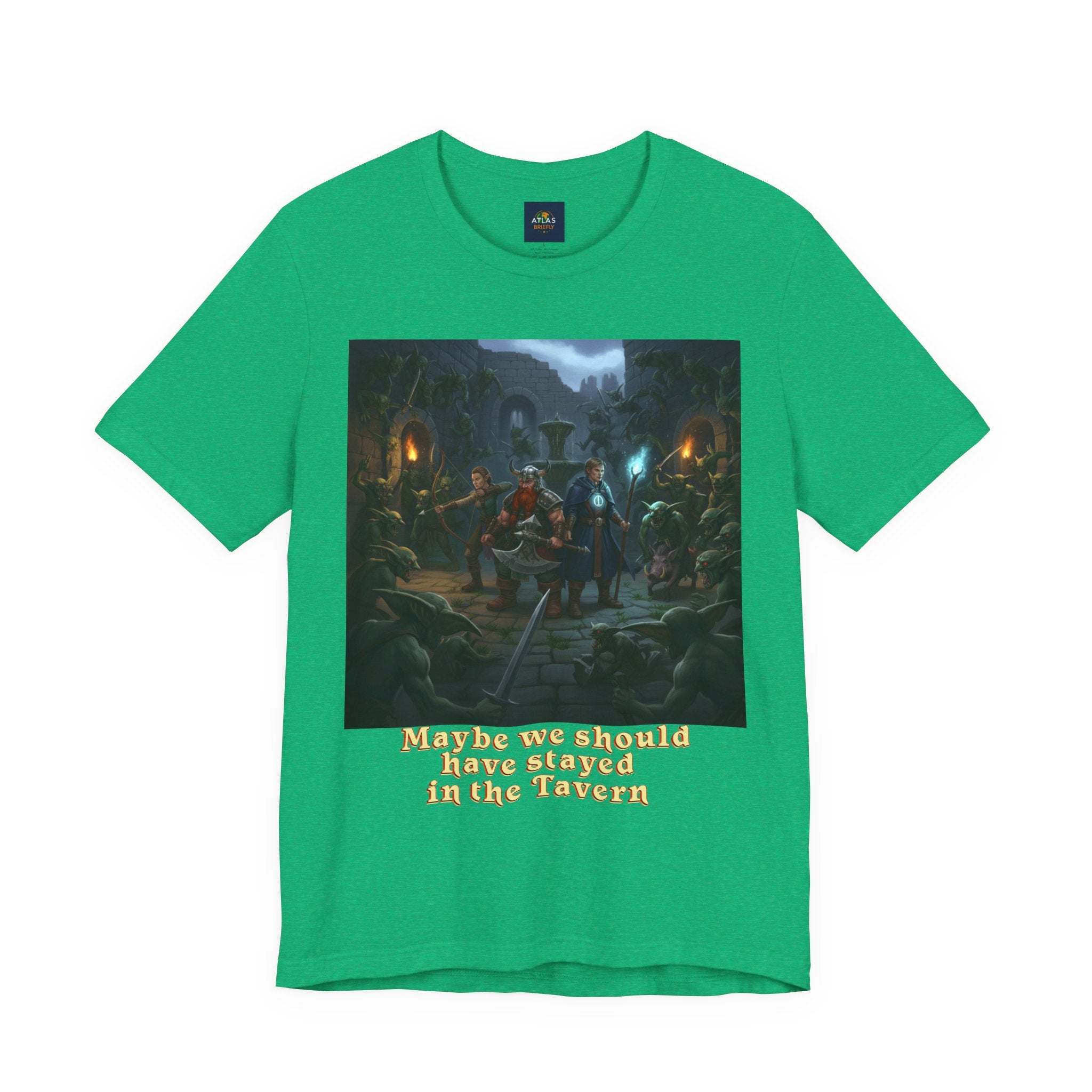 Goblin Ambush T-Shirt - Unleash Your Inner Fantasy Adventure - Atlas Briefly