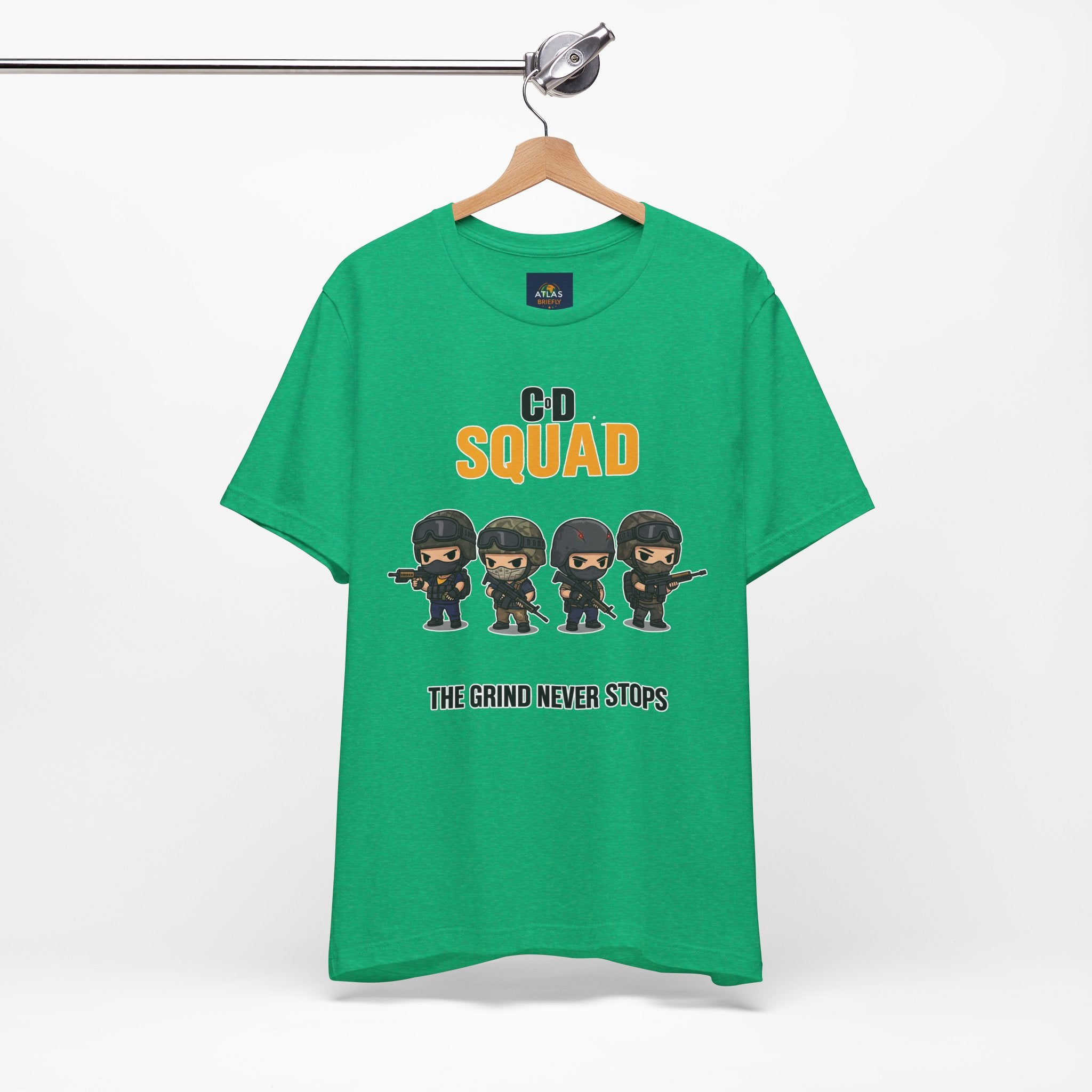 CoD Squad Tee for Gamers: The Grind Never Stops