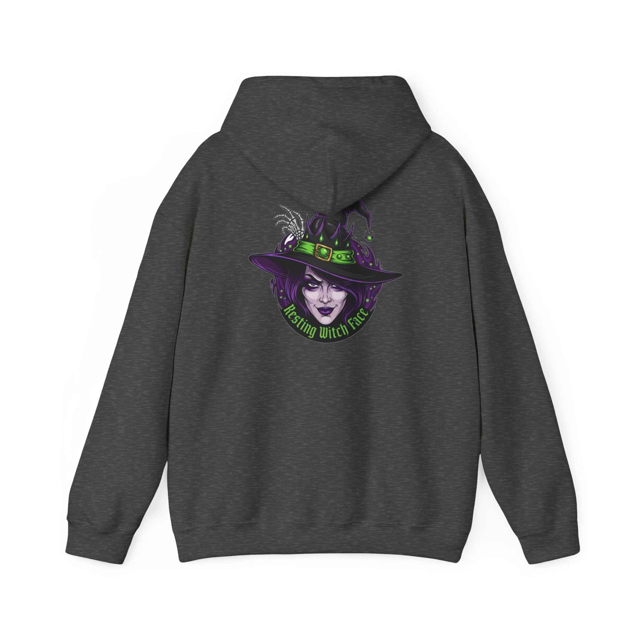 Resting Witch Face Hoodie - Funny Halloween Gift for Witches - Atlas Briefly