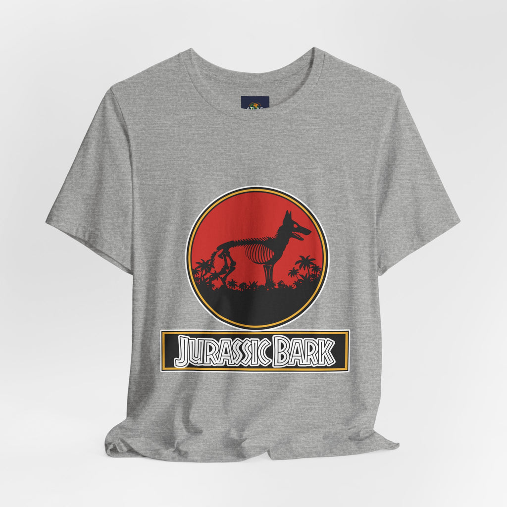 German Shepherd T-Shirt - Jurassic Bark Design | Unique Dog Lover Gift & Worldwide Shipping