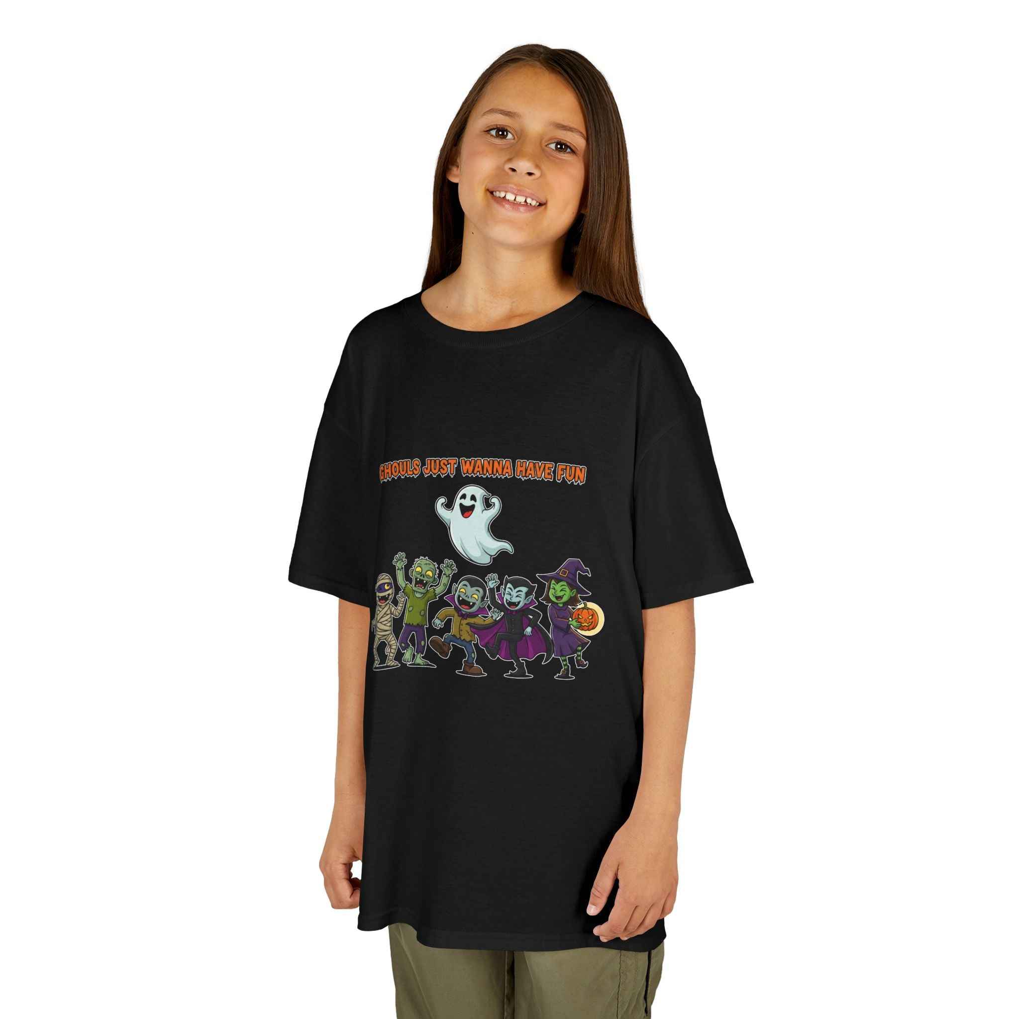 Ghouls Just Wanna Have Fun T-Shirt for Kids - Perfect Halloween Apparel - Atlas Briefly