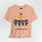 CoD Squad Tee for Gamers: The Grind Never Stops