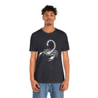 Scorpio Zodiac Tee - Unisex Minimalist Black and White Design