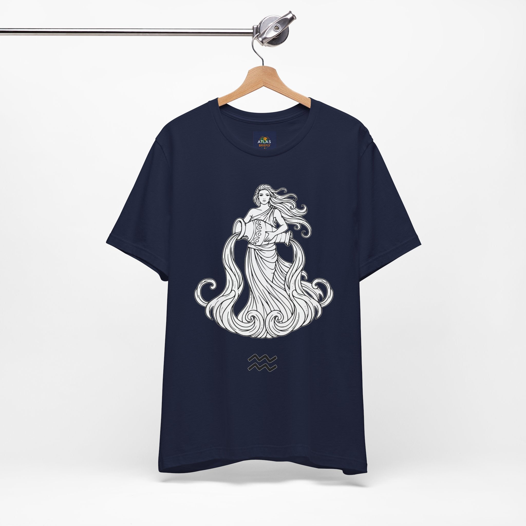 Aquarius Zodiac Tee - Unisex Astrology T-Shirt for Trendy Style