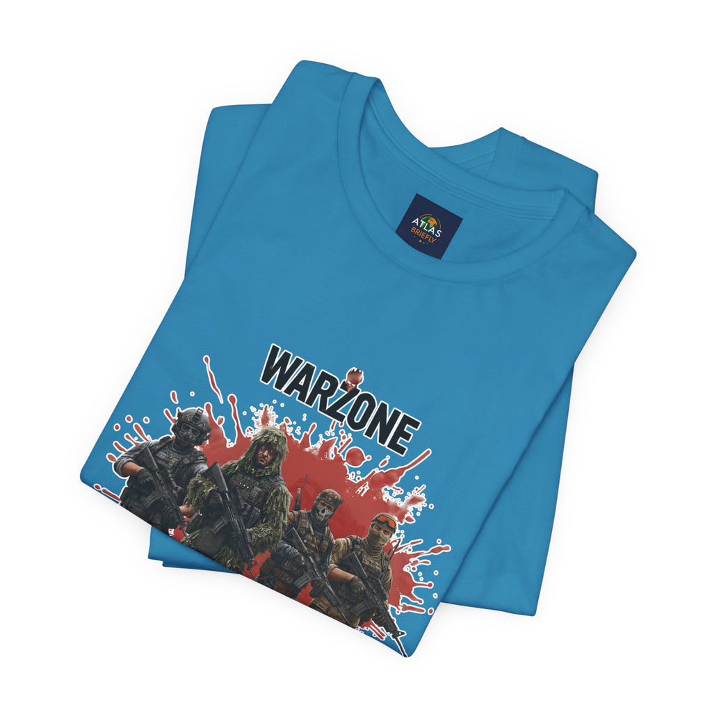 Warzone Drop T-shirt for Squad's Fashion Sense and Diverse K/D Ratio