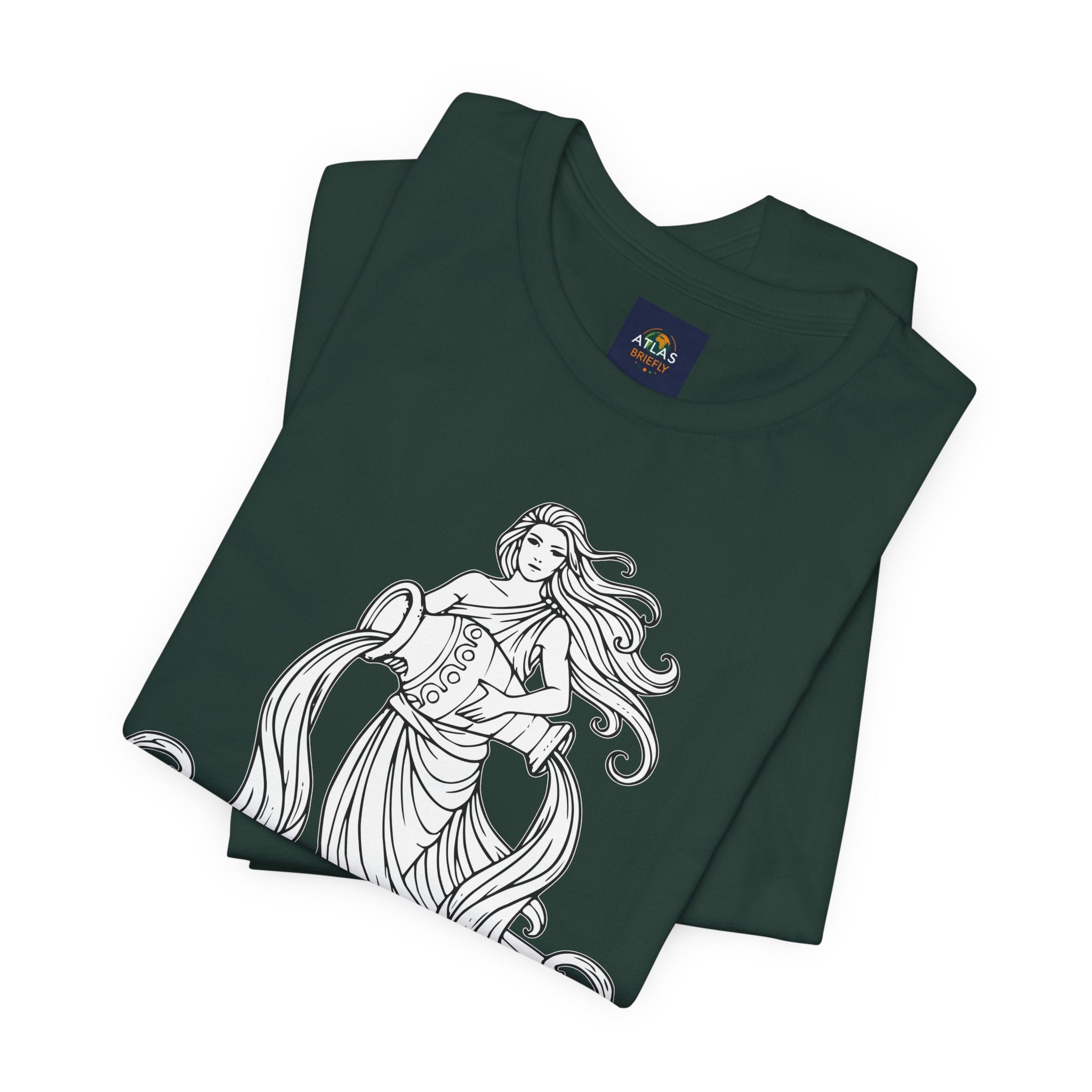 Aquarius Zodiac Tee - Unisex Astrology T-Shirt for Trendy Style