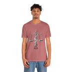 Libra Zodiac Tee - Stylish Unisex Minimalist Black and White Design