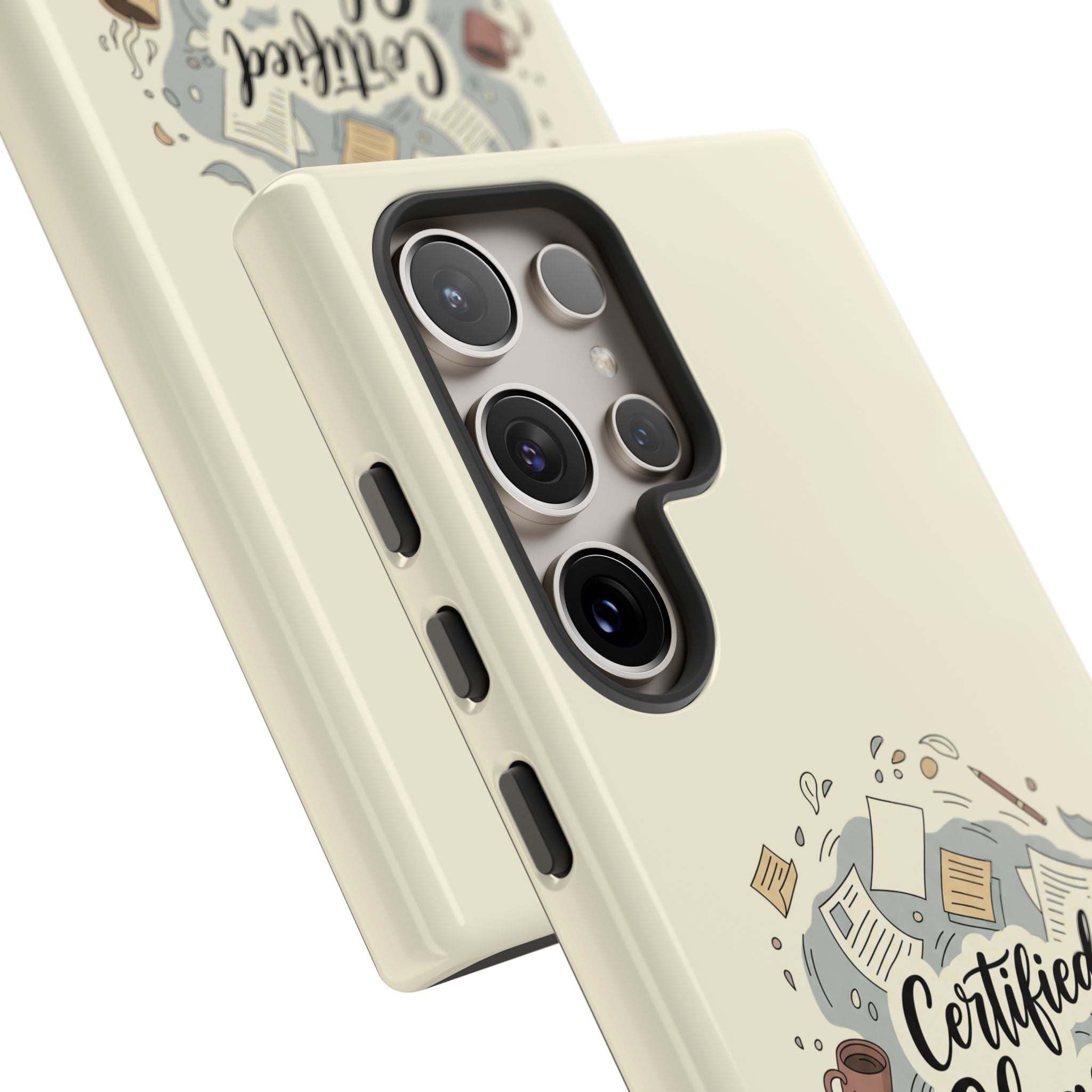 Certified Chaos Coordinator Phone Case - Funny Mom Teacher Mobile Cover | Organized Chaos Gift - Atlas Briefly