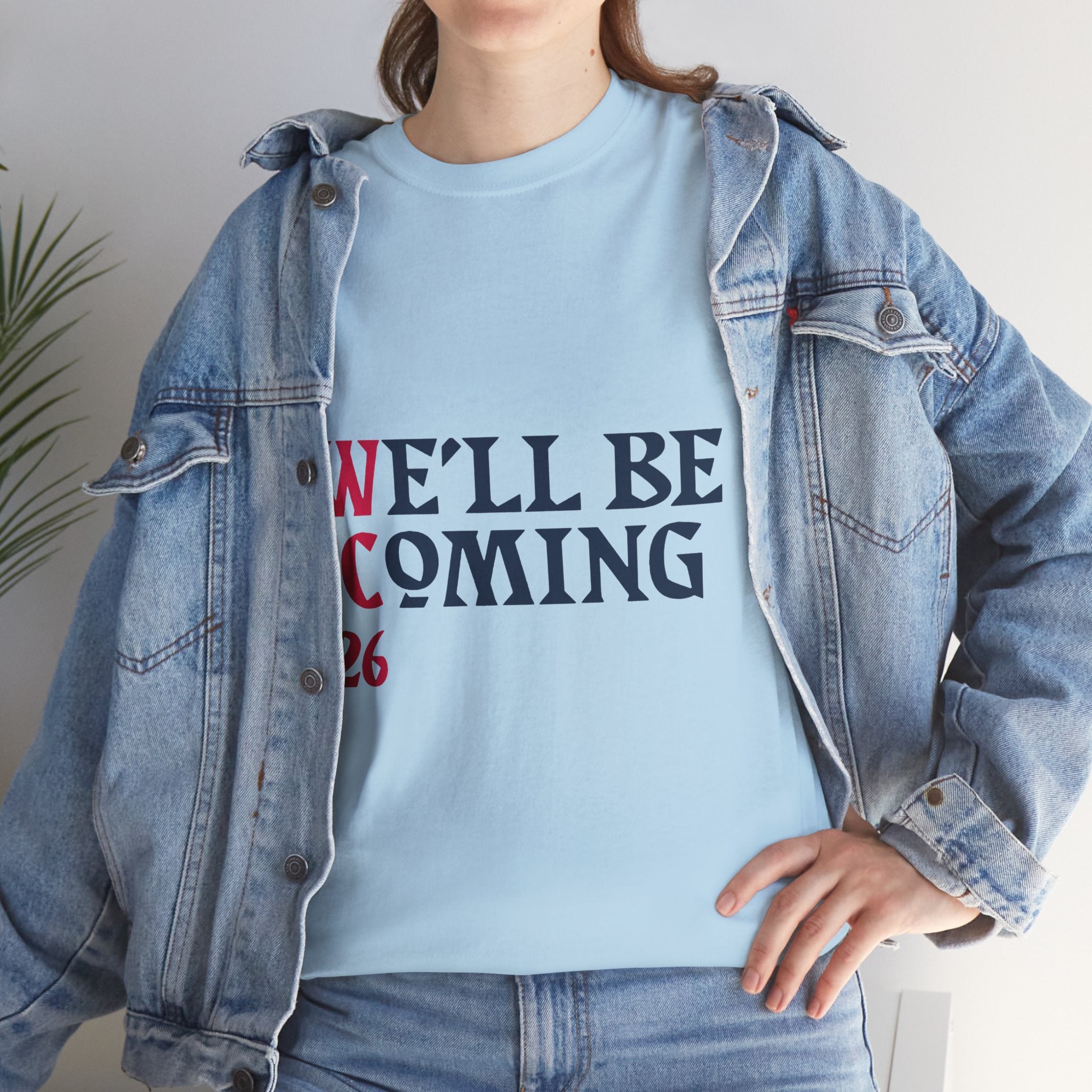 "We'll Be Coming '26" Scotland World Cup T-Shirt | Premium Tartan Army Fan Gear