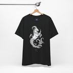 Capricorn Zodiac Tee - Unisex Minimalist Horoscope Shirt in Black and White