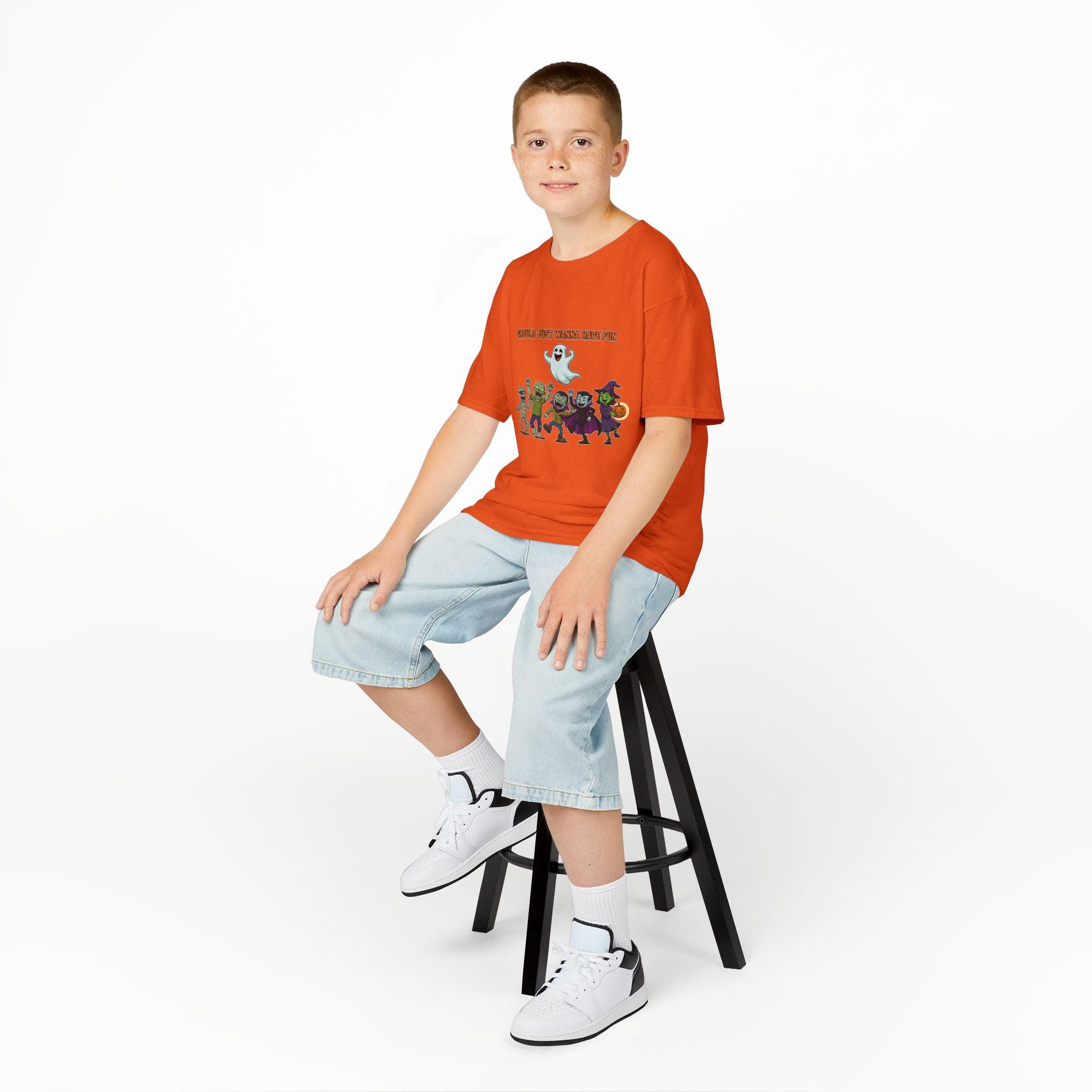 Ghouls Just Wanna Have Fun T-Shirt for Kids - Perfect Halloween Apparel - Atlas Briefly
