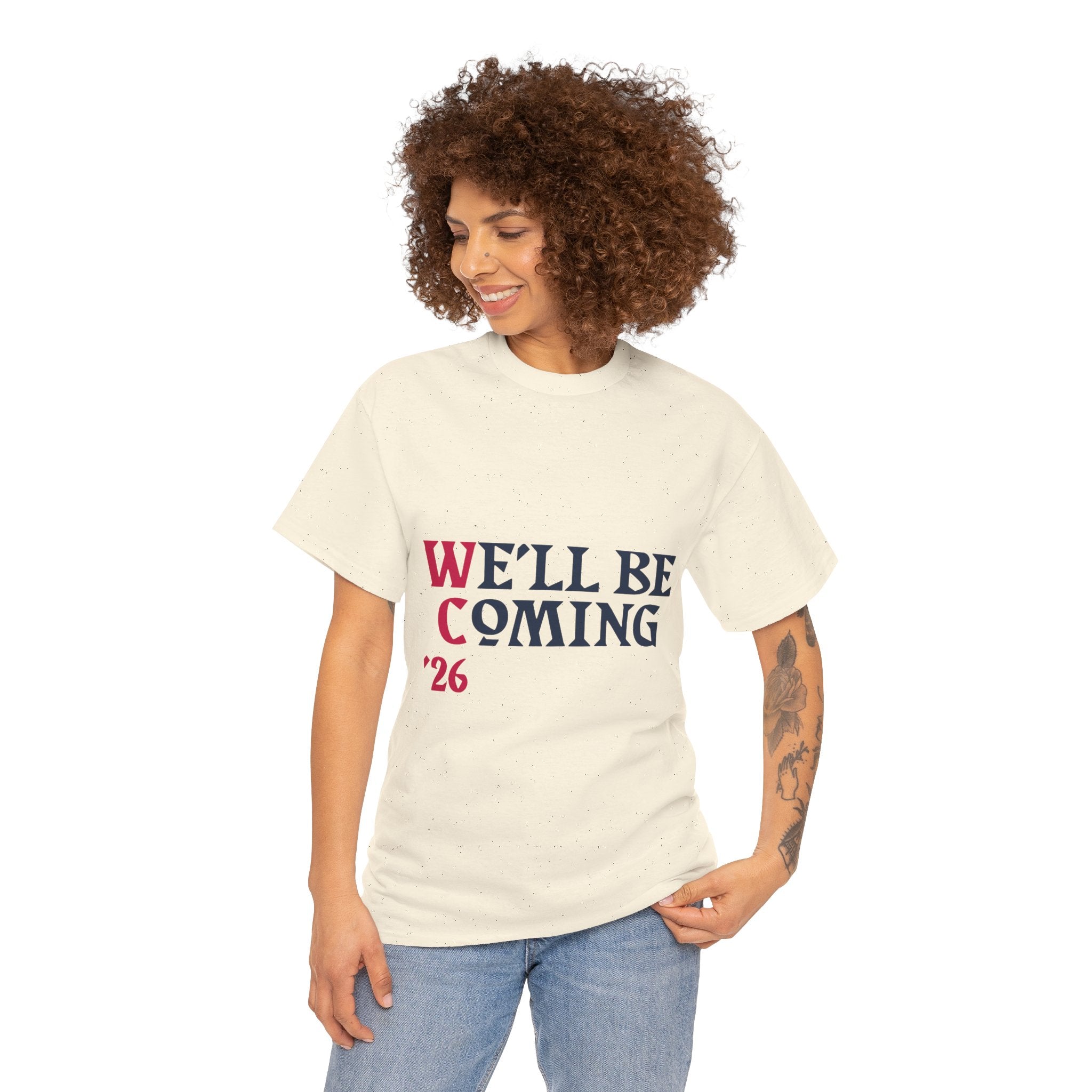 "We'll Be Coming '26" Scotland World Cup T-Shirt | Premium Tartan Army Fan Gear