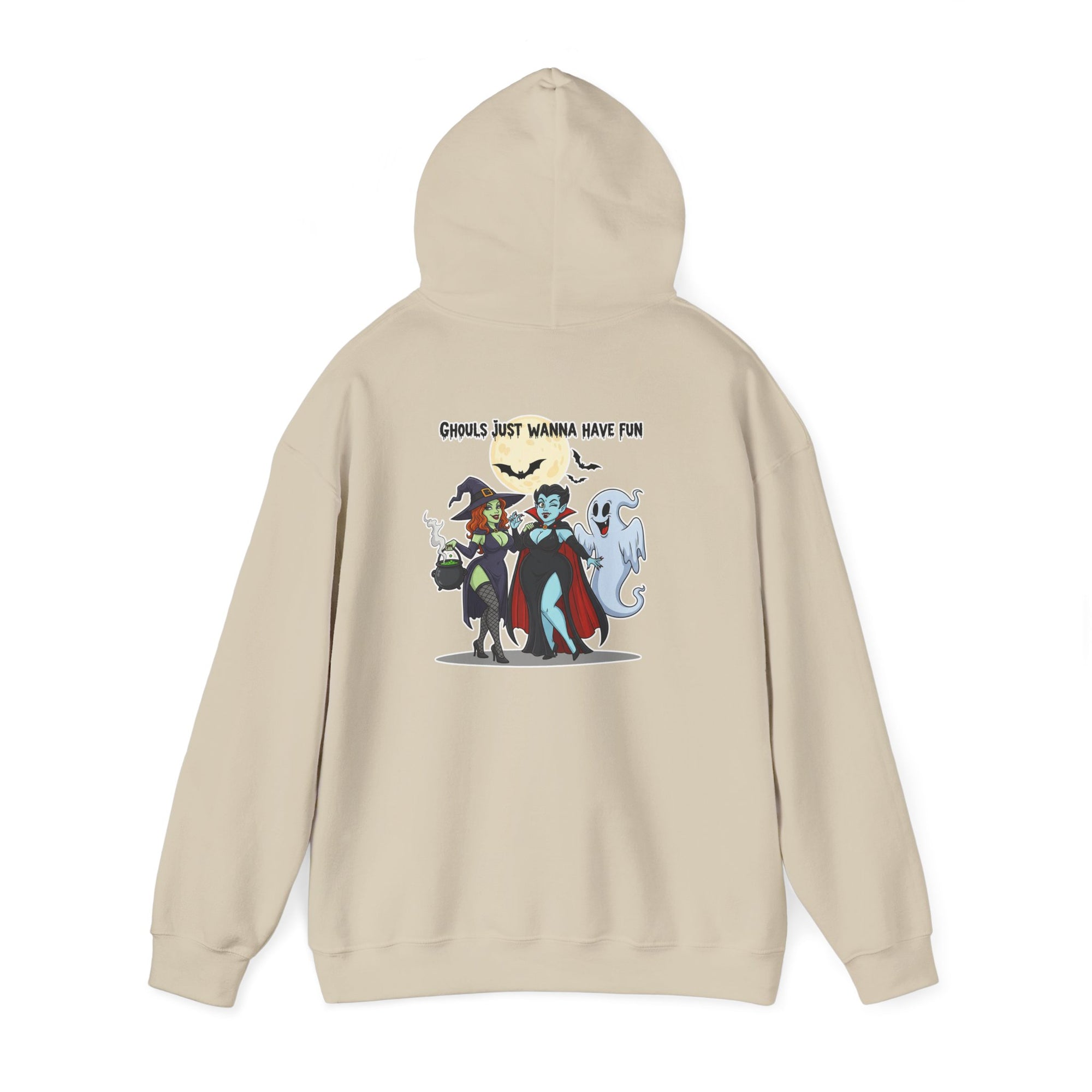 Ghouls Just Wanna Have Fun Halloween Hoodie - Witch Vampire Ghost Sweatshirt | Spooky Squad Apparel - Atlas Briefly