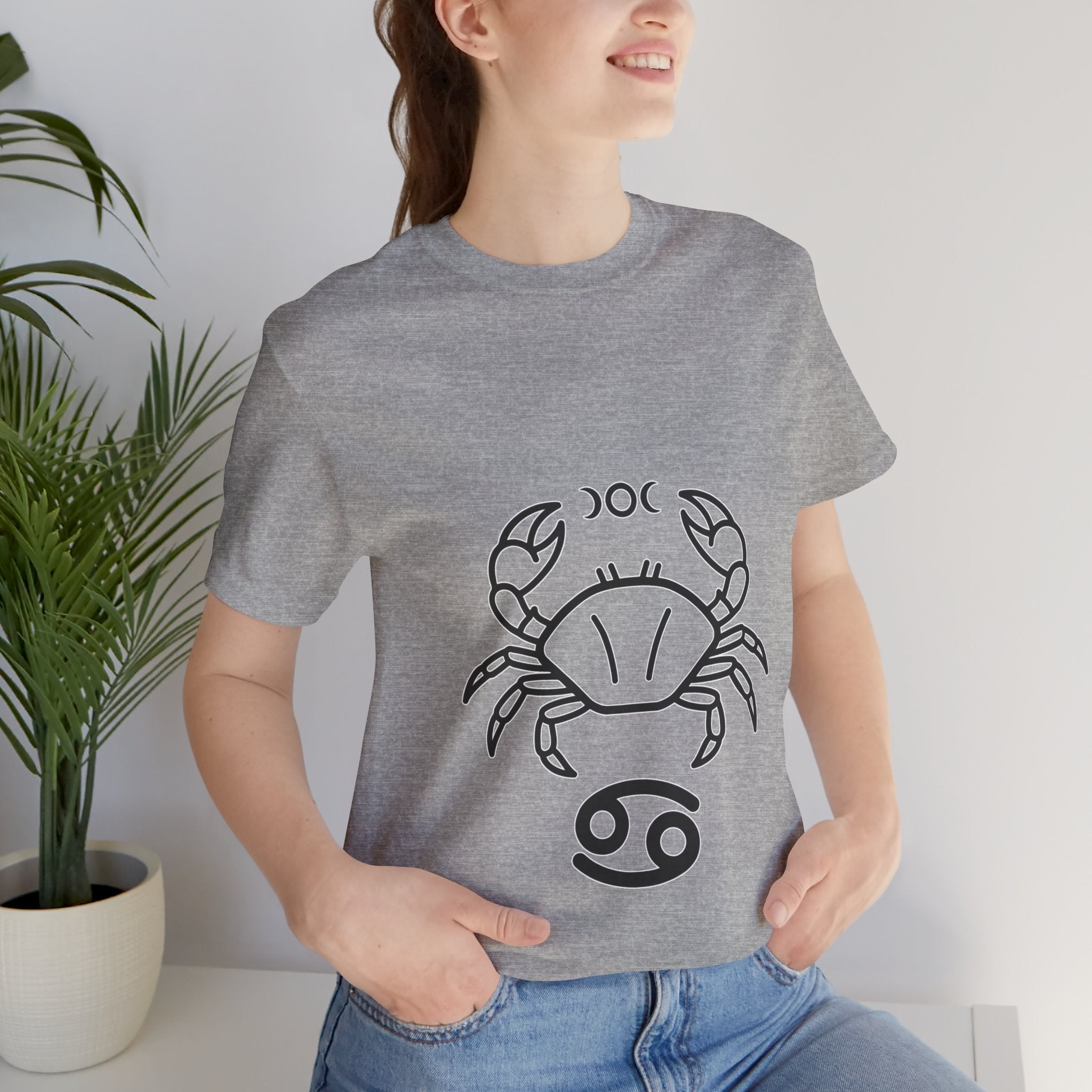 Cancer Horoscope T-Shirt - Stylish Astrology Tee for Cancer Zodiac Sign