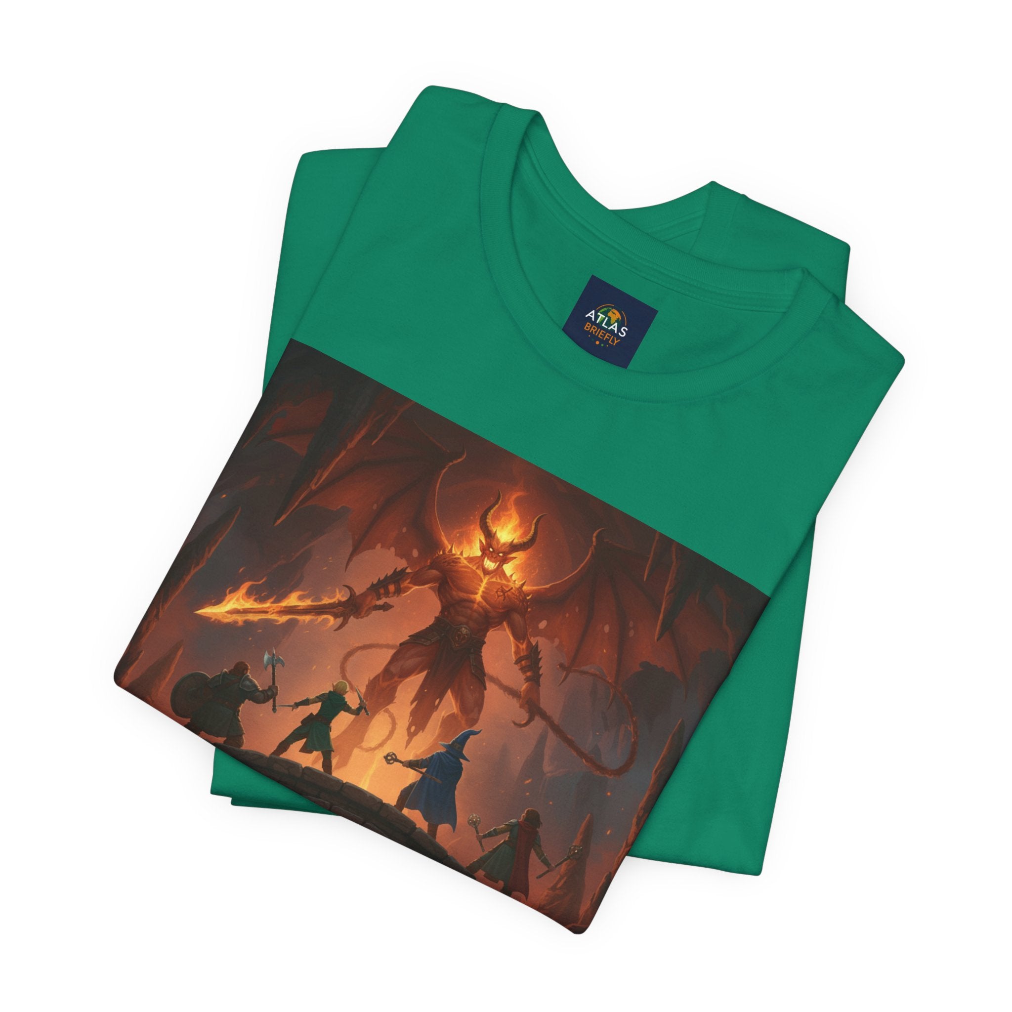 D&D Fantasy T-Shirt - Roll a Natural 20 Dungeon Master RPG Unisex Tee