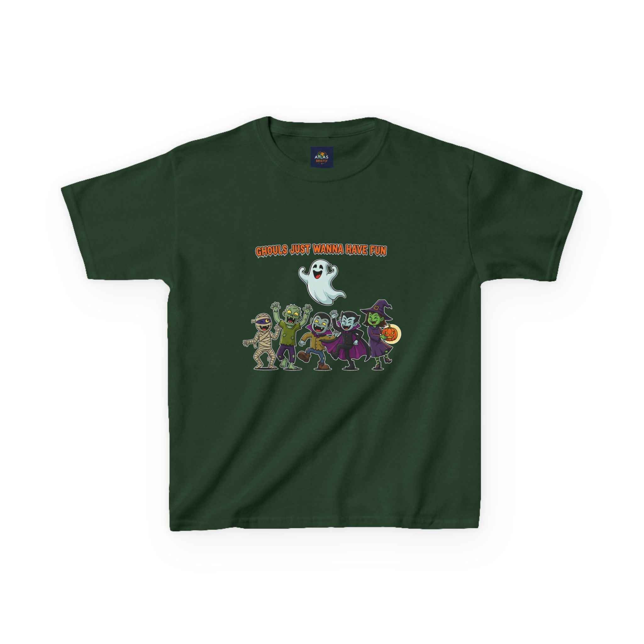 Ghouls Just Wanna Have Fun T-Shirt for Kids - Perfect Halloween Apparel - Atlas Briefly