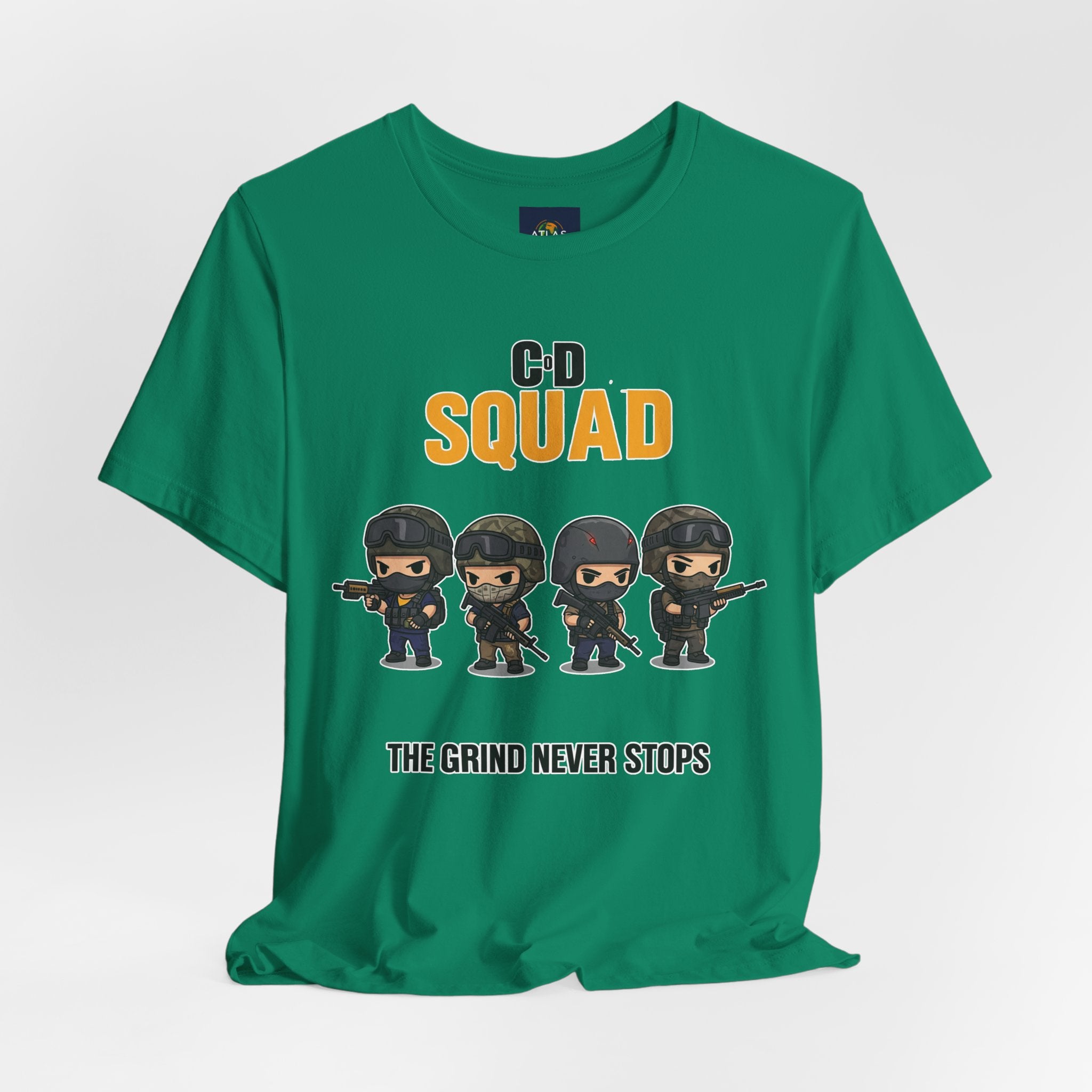 CoD Squad Tee for Gamers: The Grind Never Stops