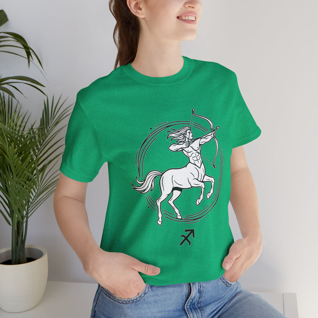 Sagittarius Zodiac Tee for Unisex Wear