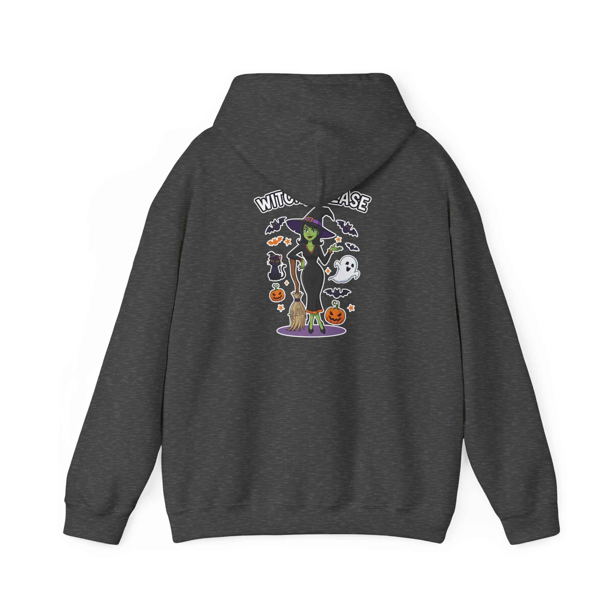 Witch Please Halloween Hoodie - Sassy Witch Sweatshirt for Spooky Season - Atlas Briefly