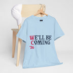 "We'll Be Coming '26" Scotland World Cup T-Shirt | Premium Tartan Army Fan Gear