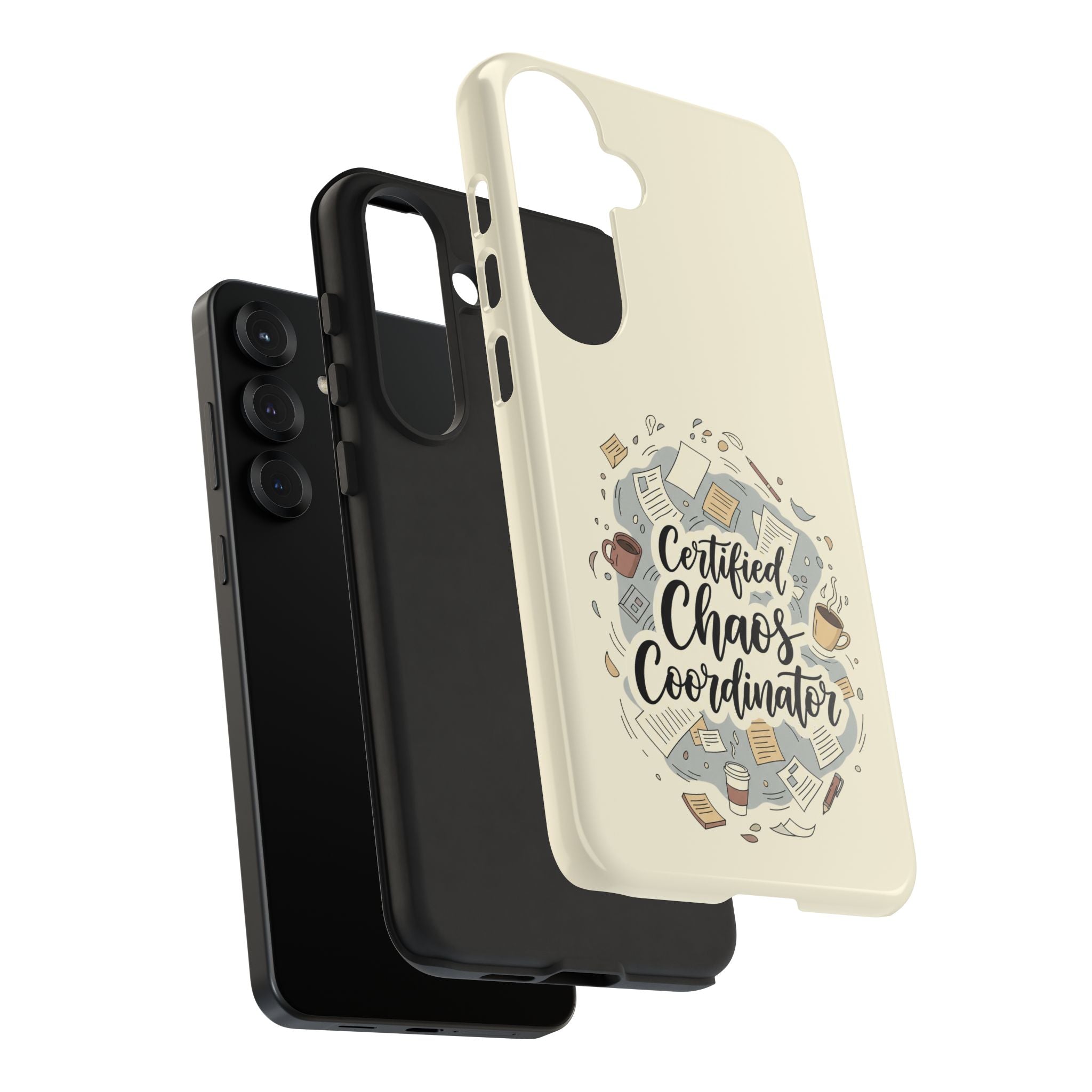 Certified Chaos Coordinator Phone Case - Funny Mom Teacher Mobile Cover | Organized Chaos Gift - Atlas Briefly