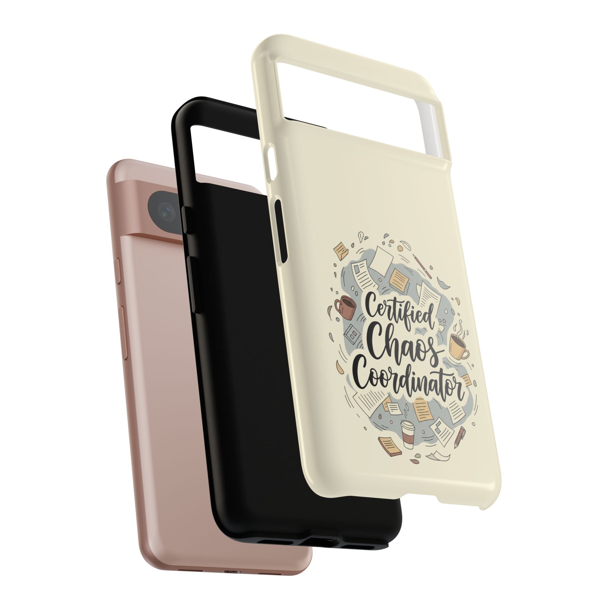 Certified Chaos Coordinator Phone Case - Funny Mom Teacher Mobile Cover | Organized Chaos Gift - Atlas Briefly