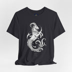 Capricorn Zodiac Tee - Unisex Minimalist Horoscope Shirt in Black and White