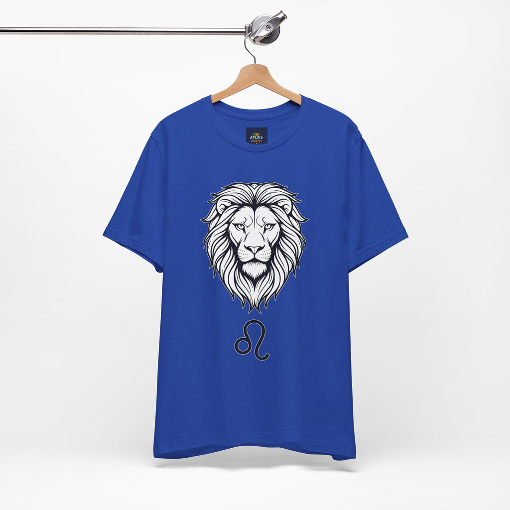Leo Zodiac T-shirt- Black & White Leo unisex Shirt