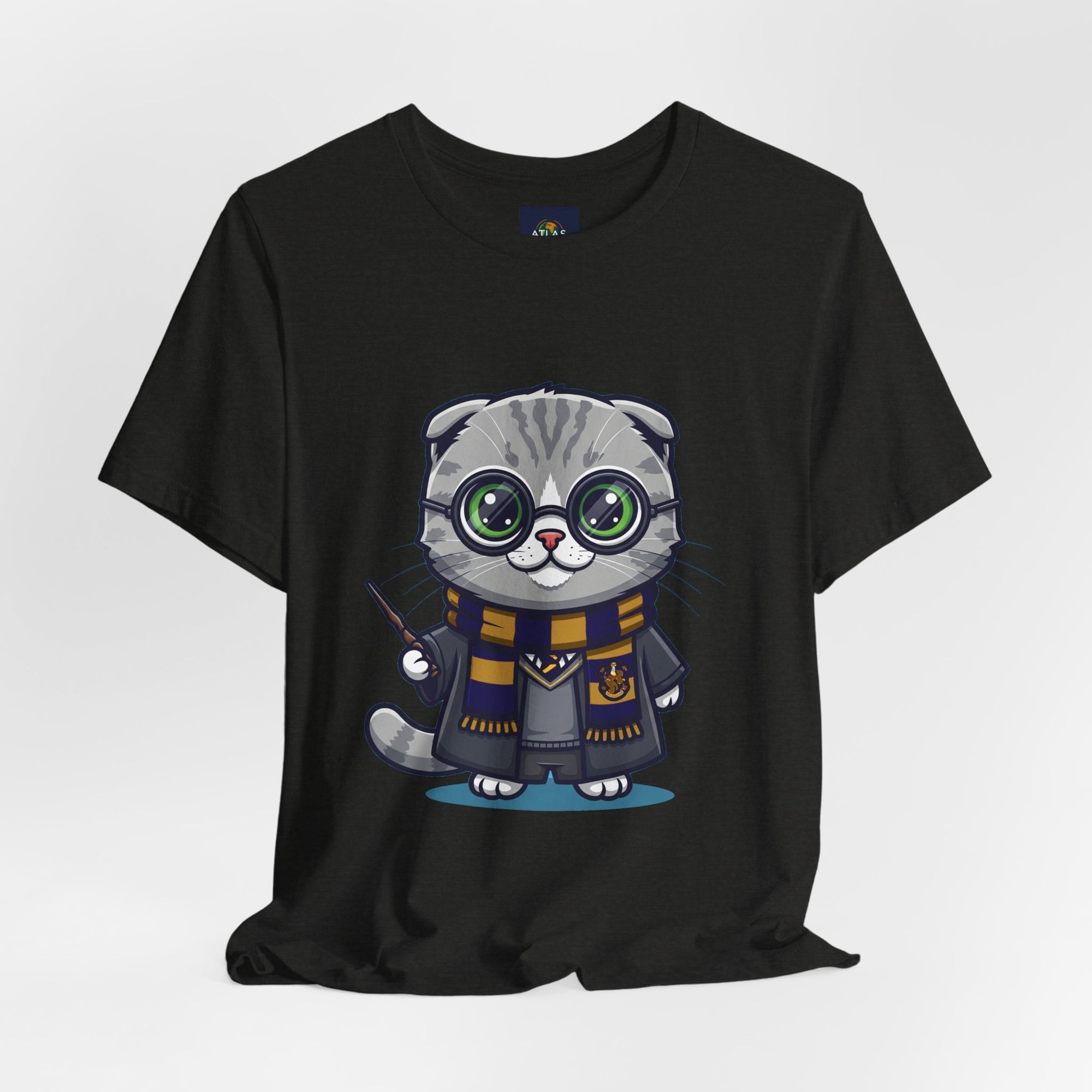 Ravenpaw Harry Potter T-Shirt - Funny Wizarding World Tee | Cute Potter Cat Gift - Atlas Briefly