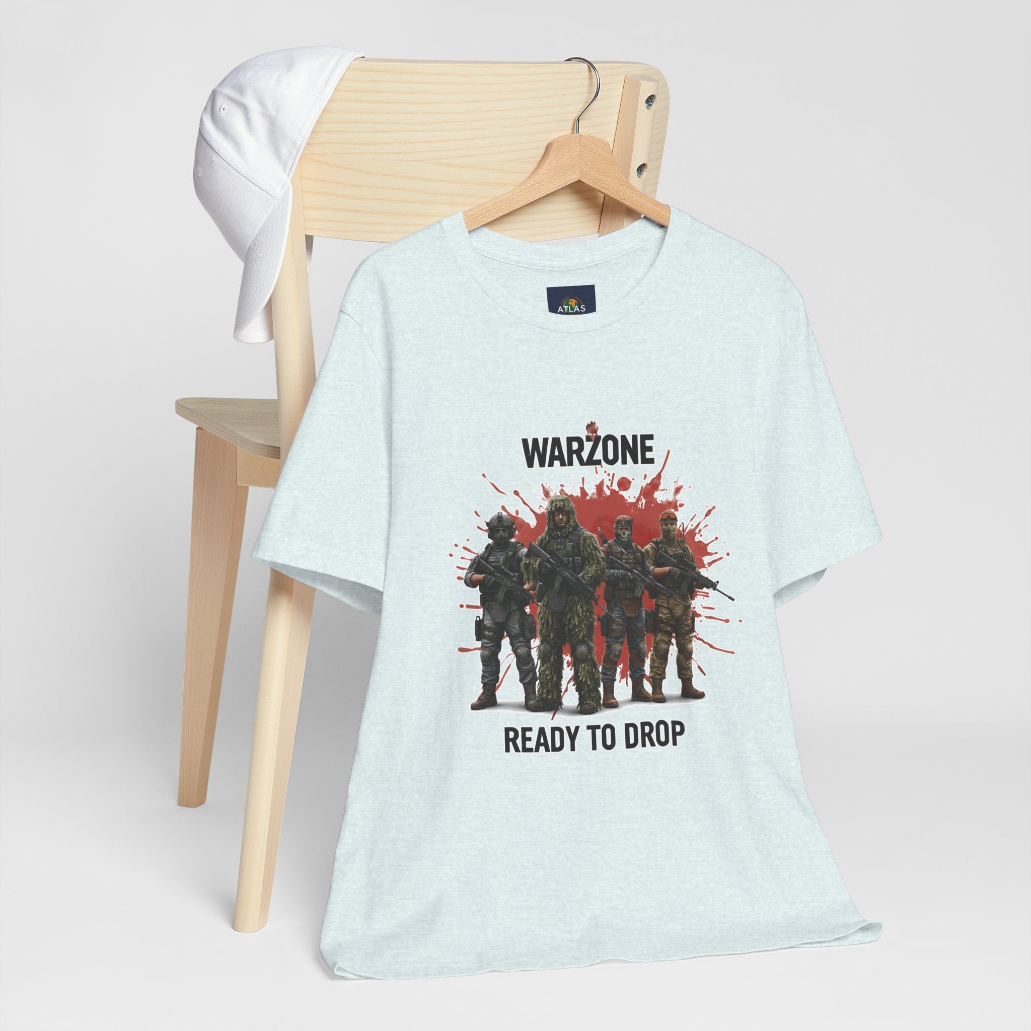 Warzone Drop T-shirt for Squad's Fashion Sense and Diverse K/D Ratio