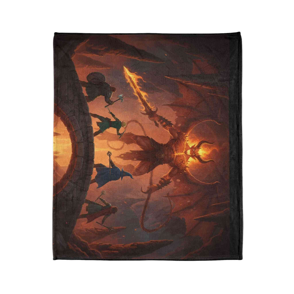 maybe we'll all roll 20s... - Fleece Throw