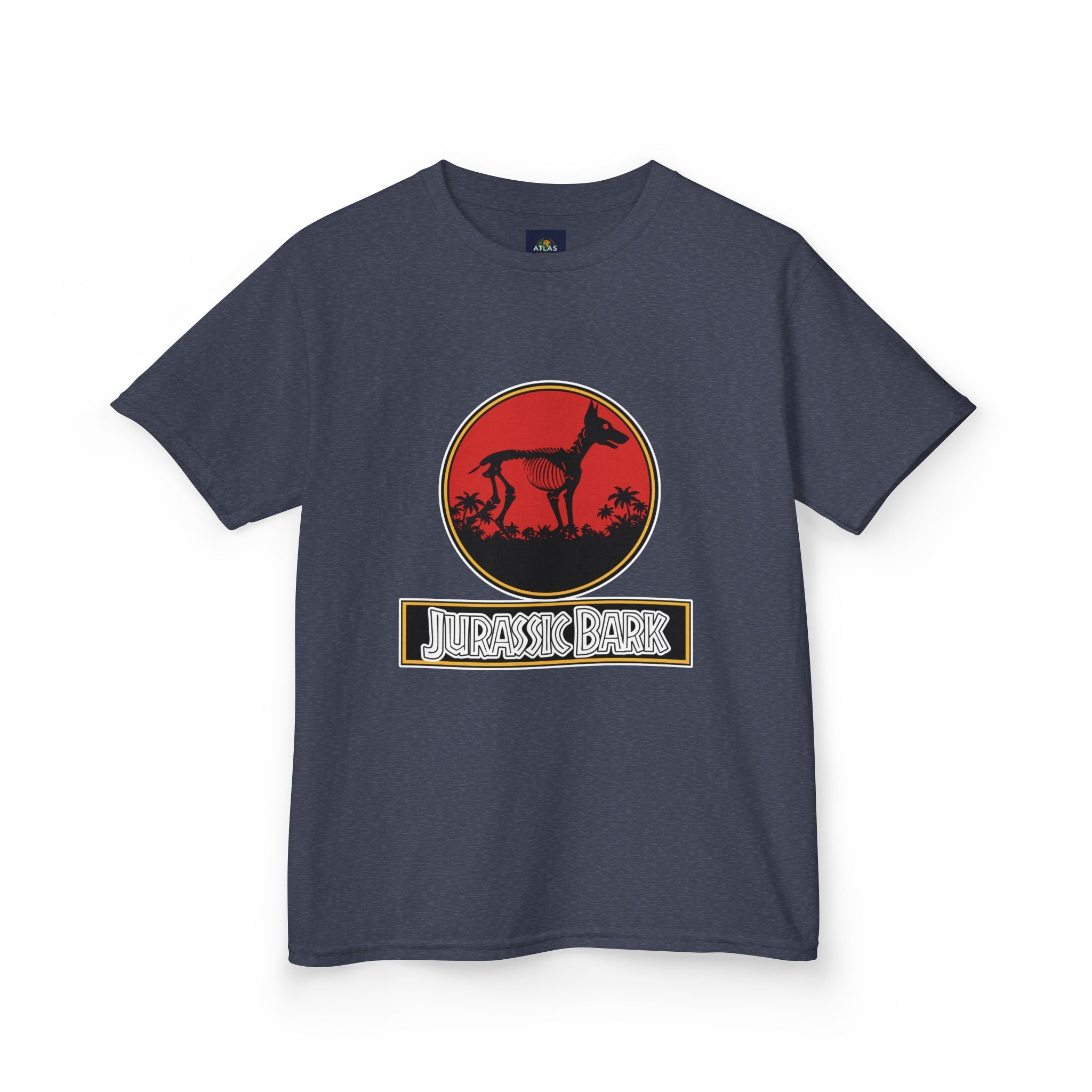 Kids Doberman Jurassic Bark T-Shirt | Fun Dog Tee for Kids