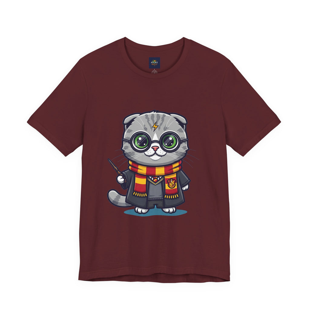 Griffinclaw Harry Potter T-Shirt - Funny Wizarding World Tee | Cute Potter Cat Gift - Atlas Briefly