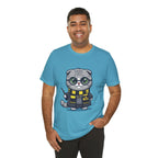 Hufflepurr Harry Potter T-Shirt - Funny Wizarding World Tee | Cute Potter Cat Gift - Atlas Briefly
