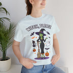 Witch Please Halloween T-Shirt - Sassy Witch Tee with Pumpkin Design | Funny Halloween Shirt - Atlas Briefly