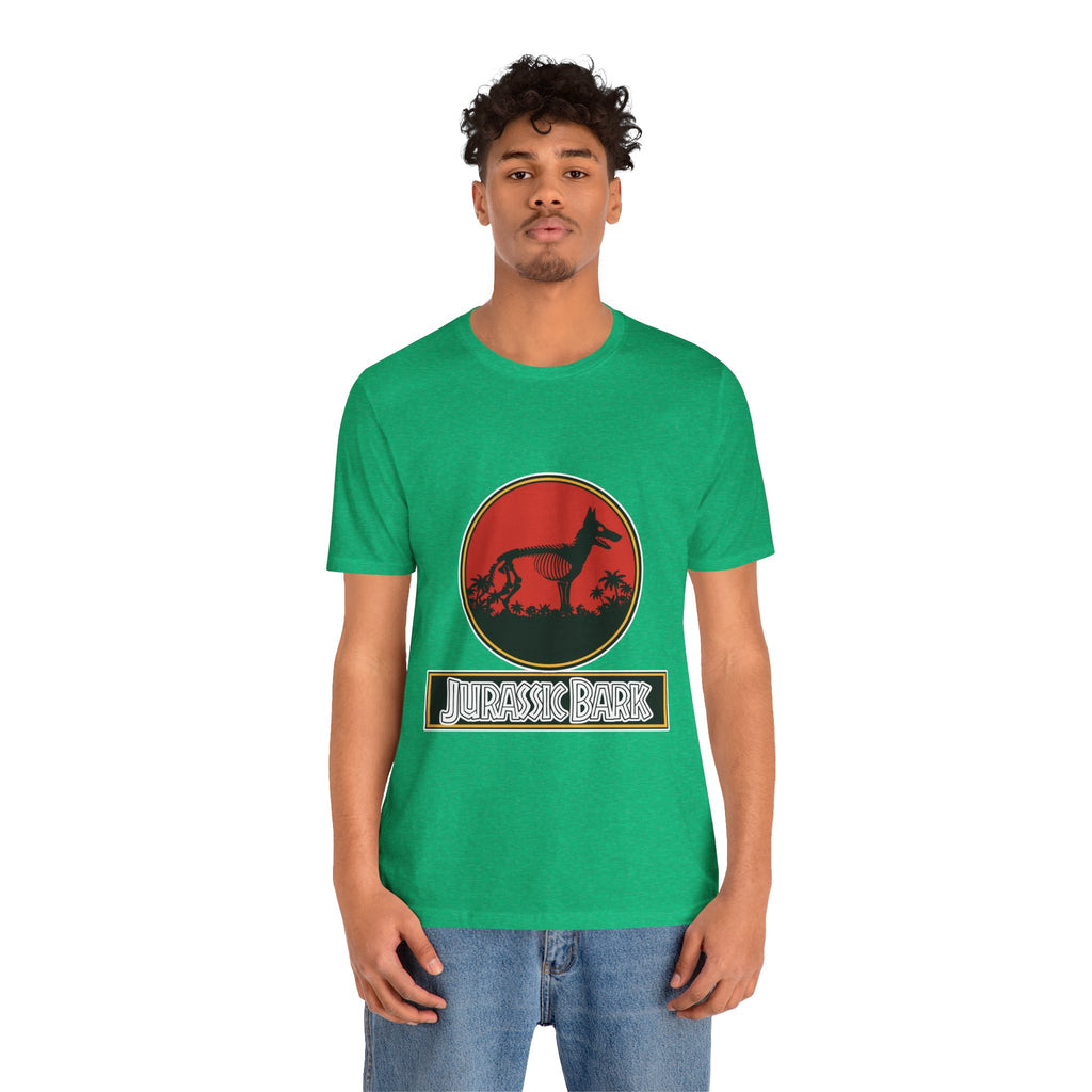 German Shepherd T-Shirt - Jurassic Bark Design | Unique Dog Lover Gift & Worldwide Shipping