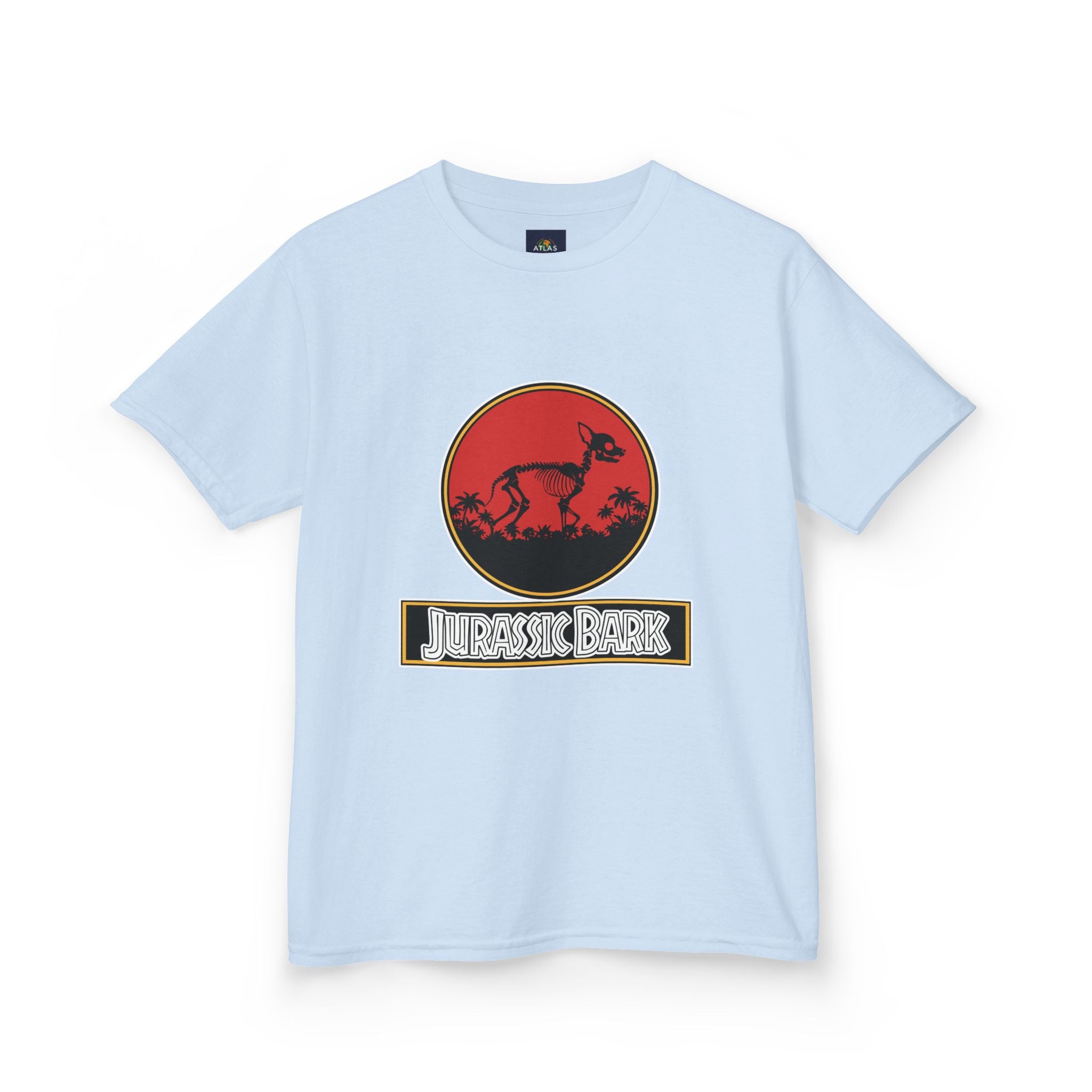 Kids Chihuahua Jurassic Bark T-Shirt - Fun Dog & Dinosaur Tee for Young Pet Lovers